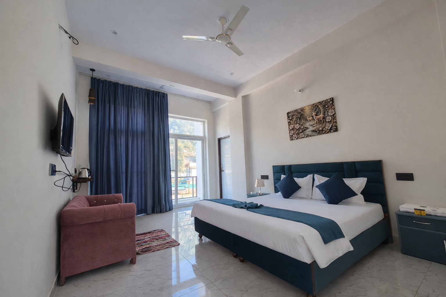 Comfortable, homely rooms